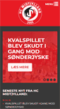 Mobile Screenshot of hcmidtjylland.dk